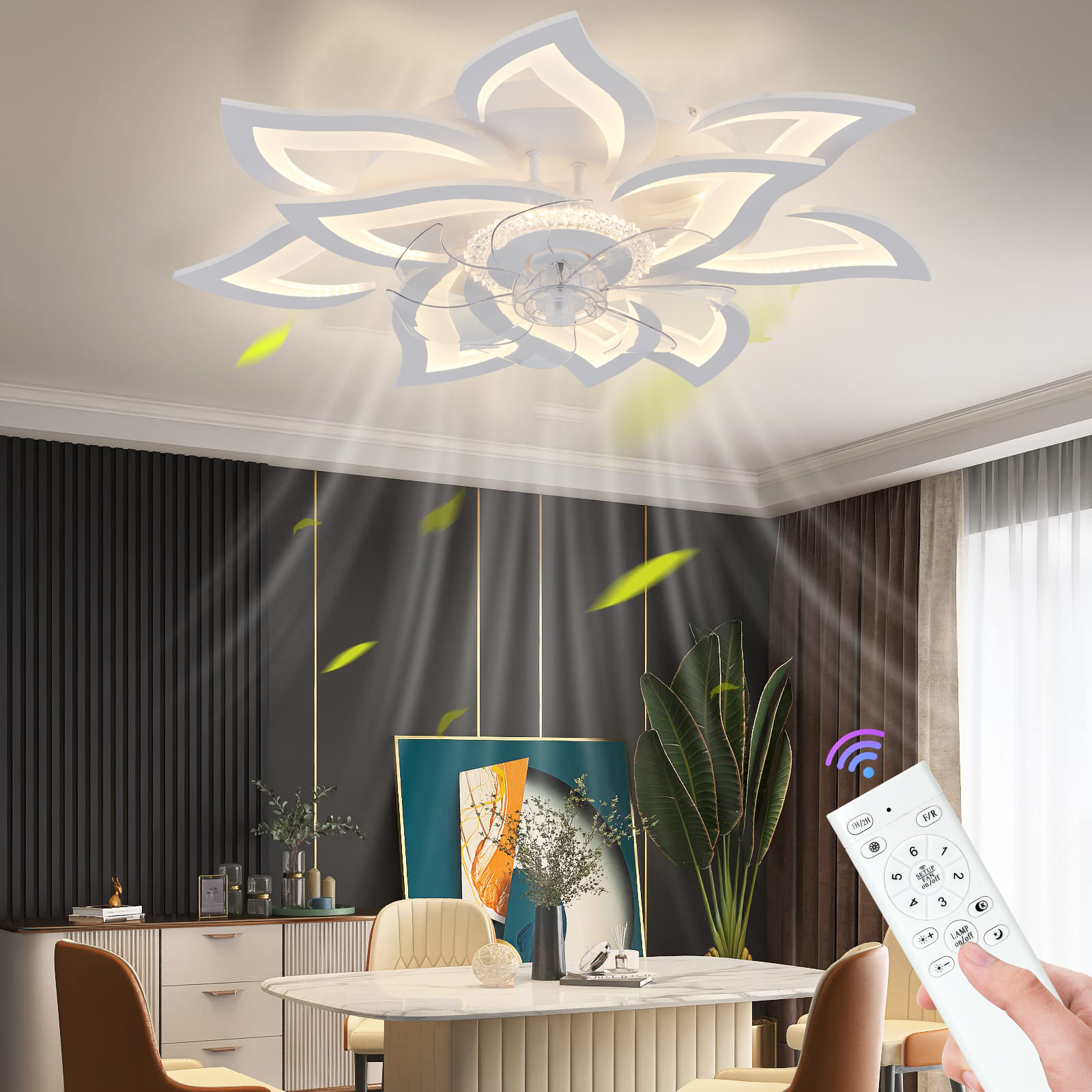 Ceiling Fan Mount - Nordic Flush Mount Ceiling Fan with
