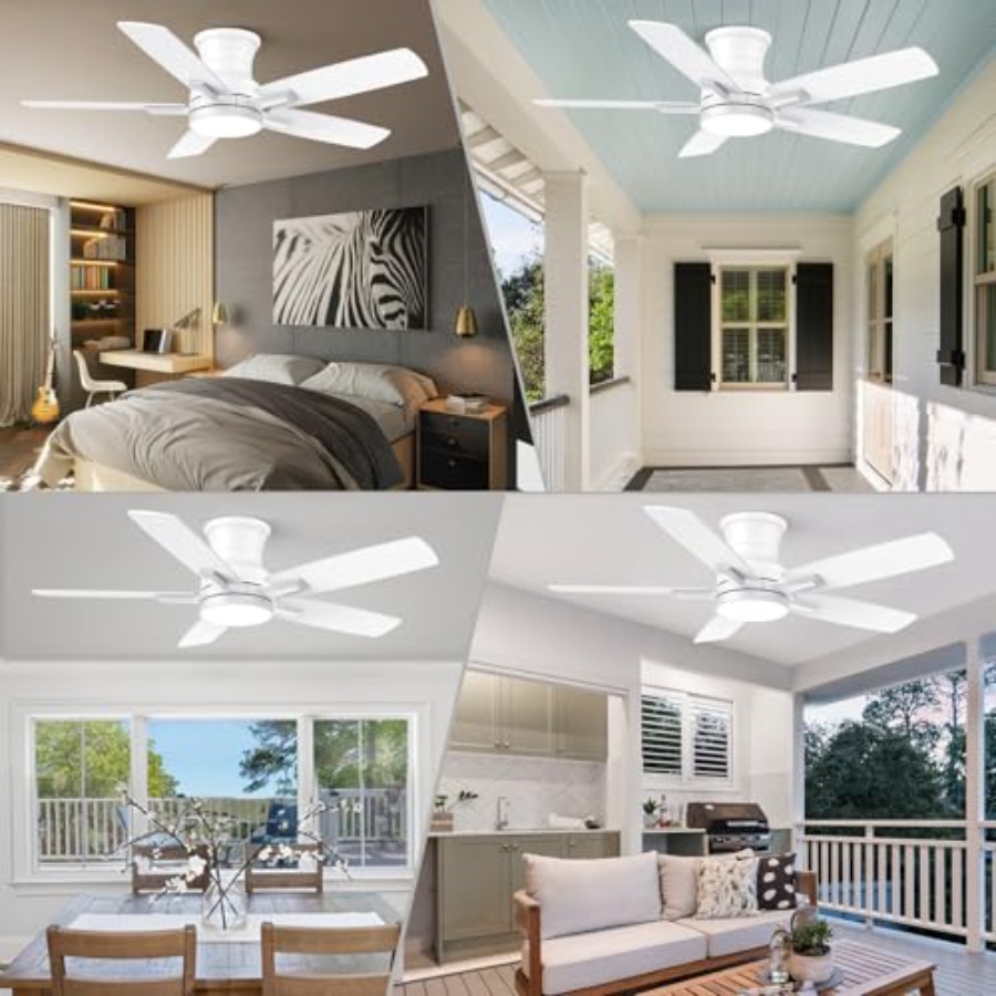 Flush Mount Ceiling Fan with L – обзор и цена Ceiling Fan Mount