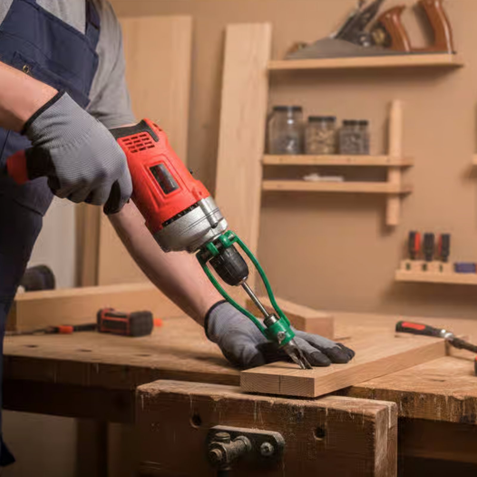 Square Hole Drill Adapter All- – обзор и цена Home Improvement Cast
