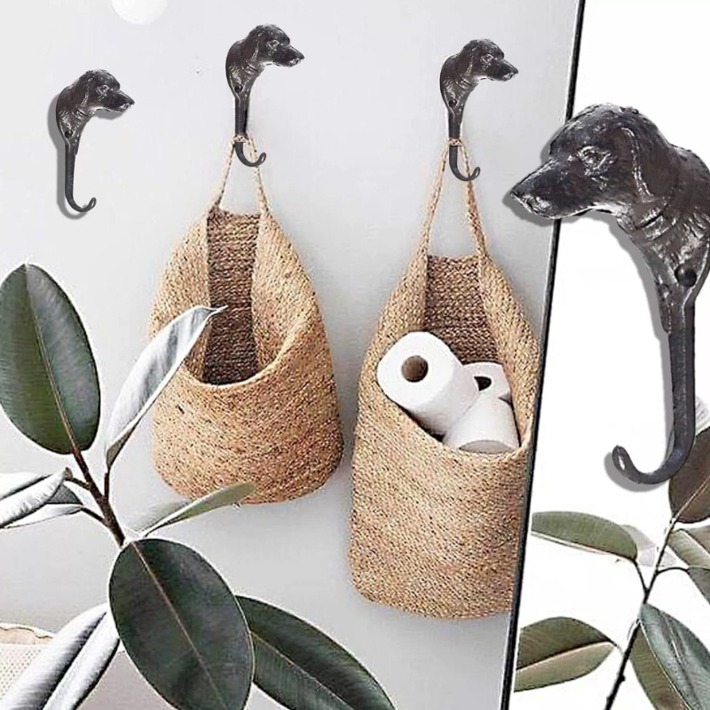 1pc Rustic Cast Iron Hook Dog/ – обзор и цена Home Improvement Cast