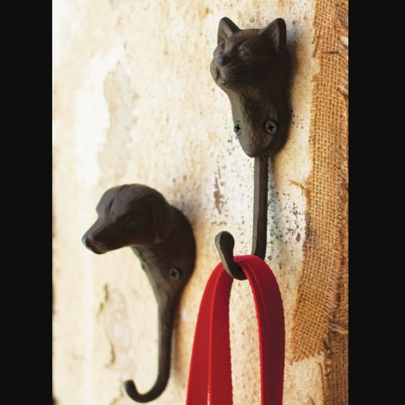1pc Rustic Cast Iron Hook Dog/ – обзор и цена Home Improvement Cast