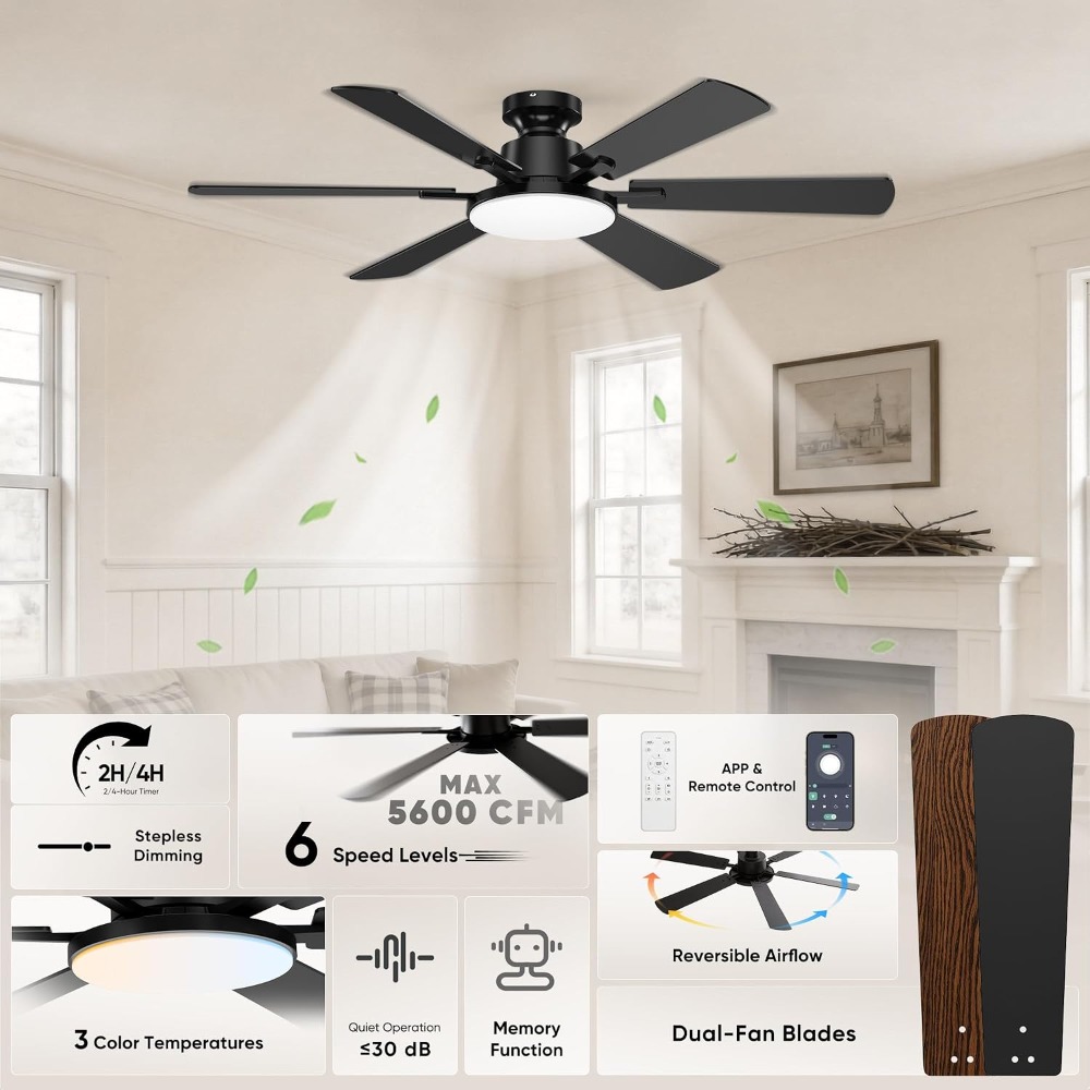 52 Inch Ceiling Fan with Light – обзор и цена Ceiling Fan Mount